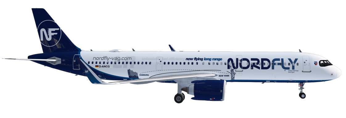NordFly A321 Neo Special Lackierung Hamburg