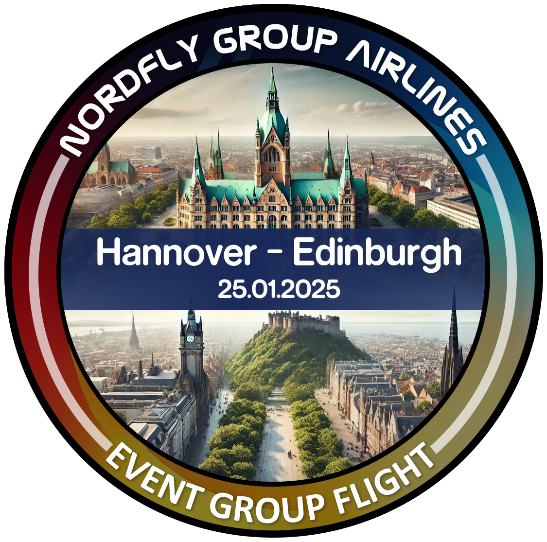 Group Flight Event | EDDV - EGPH