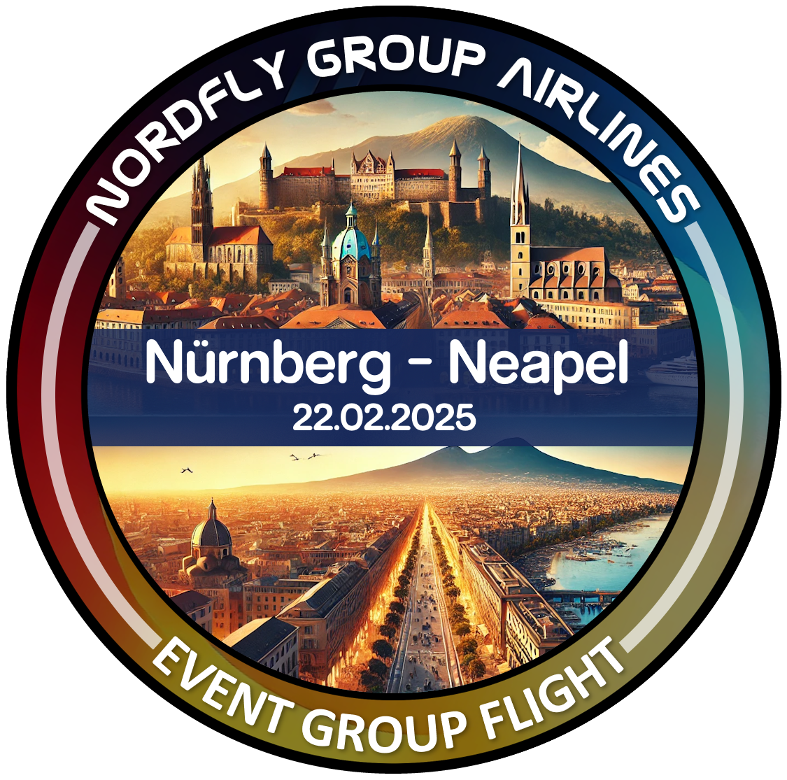 Group Flight Event | EDDN - LIRN